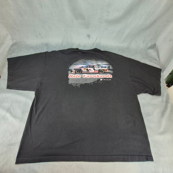 Dale Earnhardt NASCAR T-Shirt Mens 4XL Black Wrap Around Graphic USA - Picture 5 of 7